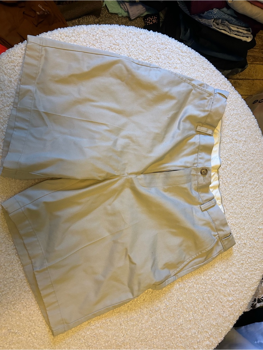 L.L. Bean Men's Beige/Tan Bermuda Shorts